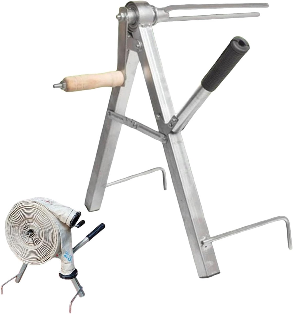 Tuinslanghouder - Slangopberger - Tuinieren en Buiten - Inklapbaar en Antislip - 35x40x13cm