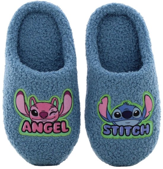 Stitch & Angel Pantoffels - Dames - Blauw