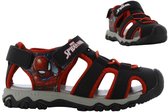 Spiderman - Sandalen voor jongens - Schoenen voor kinderen met klittenband - Zomerschoenen van 2 tot 8 jaar - Maat 27 - Zwart