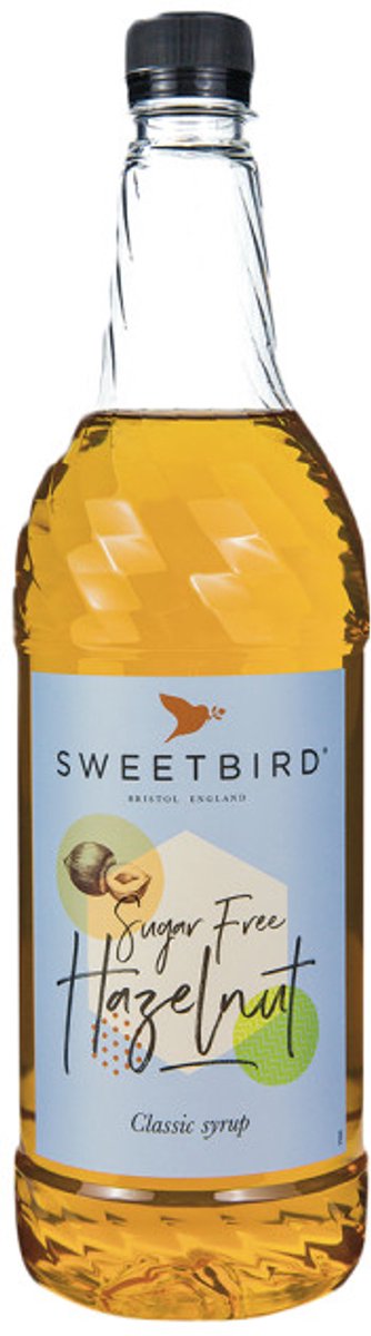 Koffiesiroop Sweetbird Sugar-Free Hazelnut, 1 l