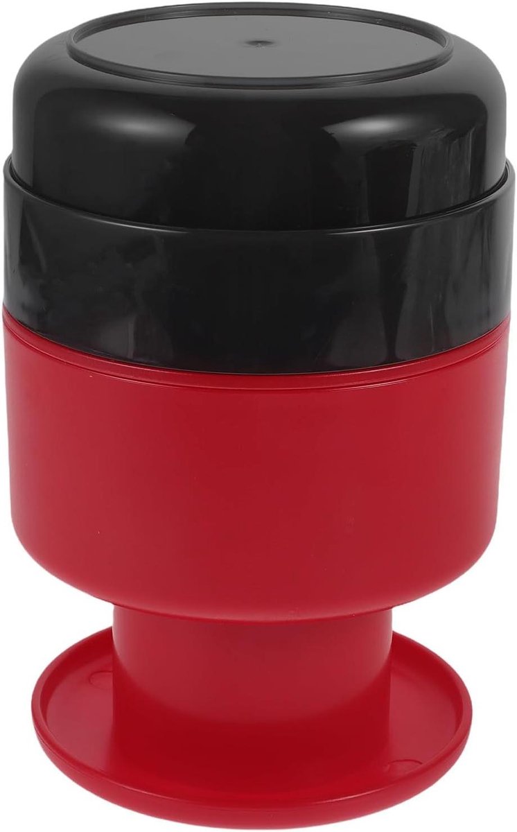 Kersen Ontpitter - Fruit Ontpit - Snel Fruit Bereiden - Zeven Stuks Tegelijk - 14.5 cm - Rood