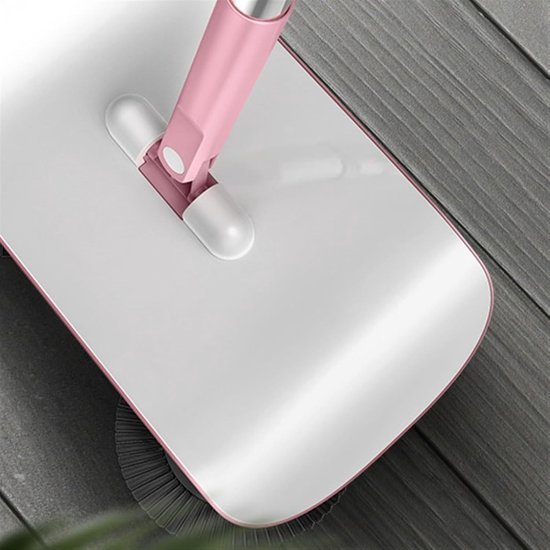 Huishoudelijke veegmachine - Bezem stoffer - Gemakkelijk schoonmaken - Handmatige bediening - N.v.t. - Roze — afbeelding 2