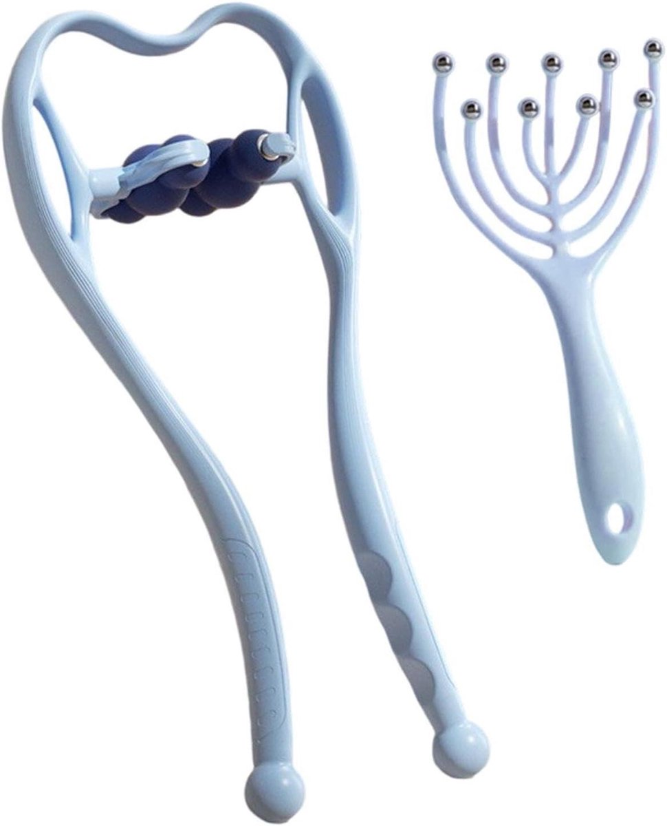 Nekroller Massager - Schouderontspanning - Spierverlichting - Verstelbare Opening - 37 x 18 cm - Zwart