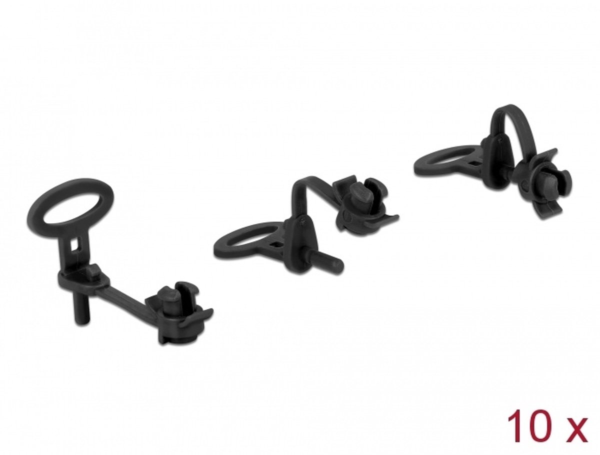 Spacer voor PCB Black 10 stuks