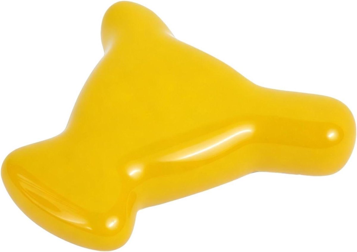 Handmatig massageapparaat - Spierontspanner - Spierherstel Bevorderen - Drie massagecurven - 10 x 8 x 3 cm - Zwart