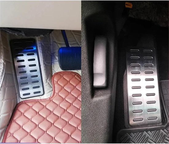 Pedaalhoezen Auto - Voetsteun Pedaal - Veilig Rijden - Antislip Oppervlak - 25x10x5 cm - Zwart — afbeelding 2