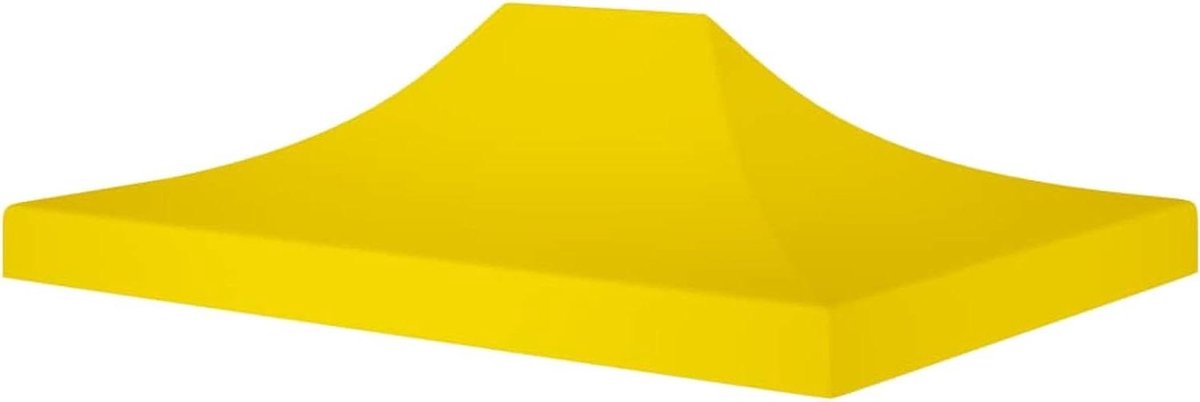 Partytent Dak - Tent Luifel - Feest Bescherming - UV Waterbestendig - 405 x 275 cm - Geel