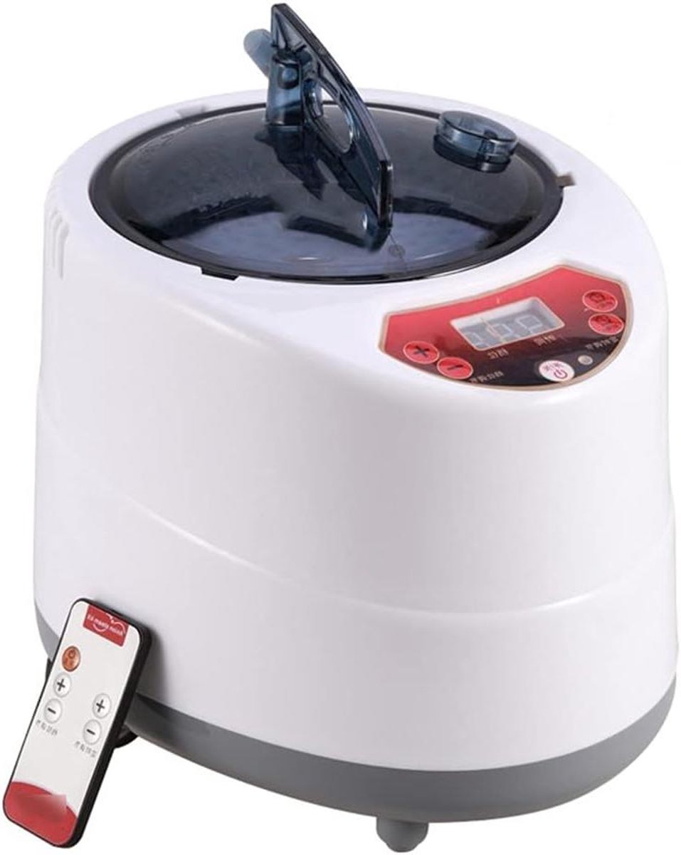Saunastoomgenerator - Spa machine - Ontspanning thuis - Intelligente afstandsbediening - 2.8L - Zwart