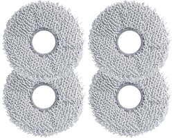 Ecovacs Deebot T en X Serie en Bosch Spotless Max Dweilpads (4 Stuks, Plus.Parts® alternatief voor 201-2425-10B0)