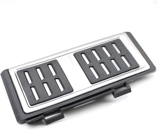 Pedaal Cover Set - Gaspedaal Rempedaal - Verbeterde Grip - Roestvrij Staal - 800 g - Zwart — afbeelding 4