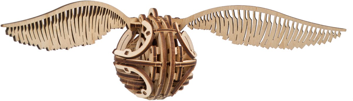 UGEARS 3D Modelbouw - Golden Snitch™ - Harry Potter™ - Mechanisch Bouwpakket Hout - Educatief Speelgoed — afbeelding 13