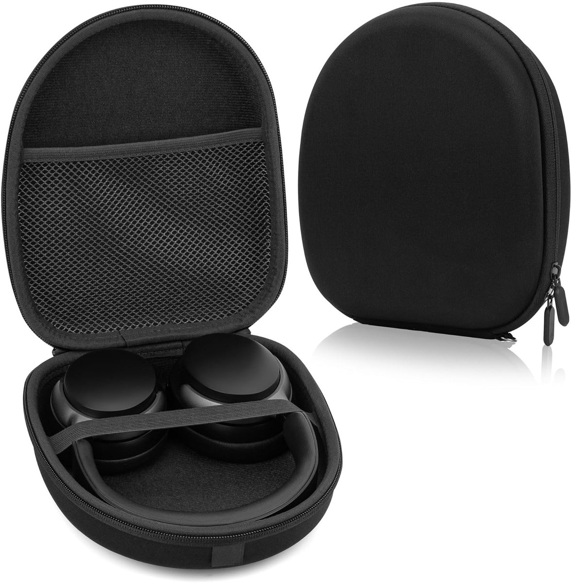 Draagtas voor Hoofdtelefoons, Geschikt voor Bose 700, QC45 en QC35 - Beschermende Hard Shell Reisopbergdoos (Zwart)