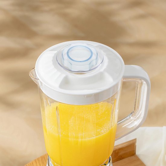 Vervangende Deksel Set - Blender Deksel - Morsvrij Mixen - Lekvrij Ontwerp - Set van 2 - Transparant van Merkloos — afbeelding 2