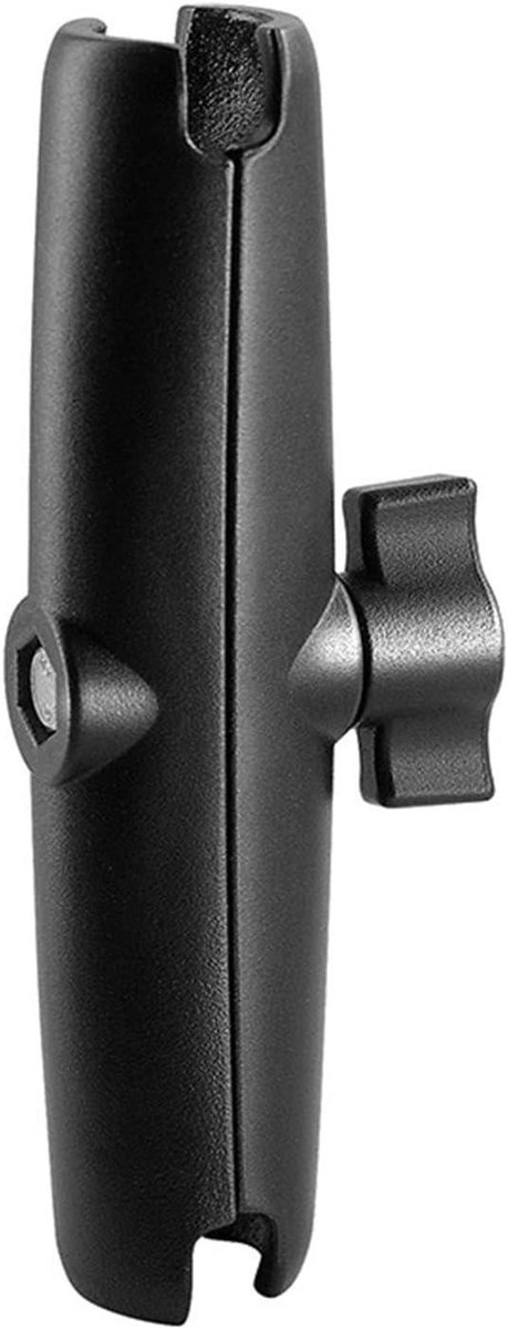Dubbele Socket Arm - Verlengarm Camera - Fotografie Uitbreiding - Aluminium Legering - 15 cm Lengte - Zwart