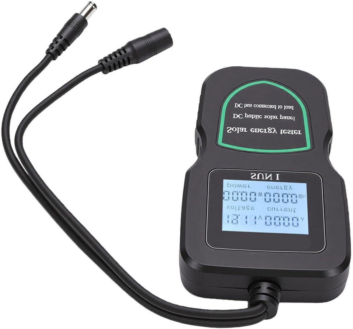 Zonnepaneel Tester - Vermogenstool - Zonnestraling Meten - Compact Ontwerp - 5W tot 500W - Grijs