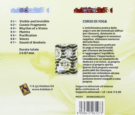 Yoga Cursus - DVD CD - Ontspanning Thuis - Fysieke Muziekdrager - 2 Disks - Niet Van Toepassing — afbeelding 2