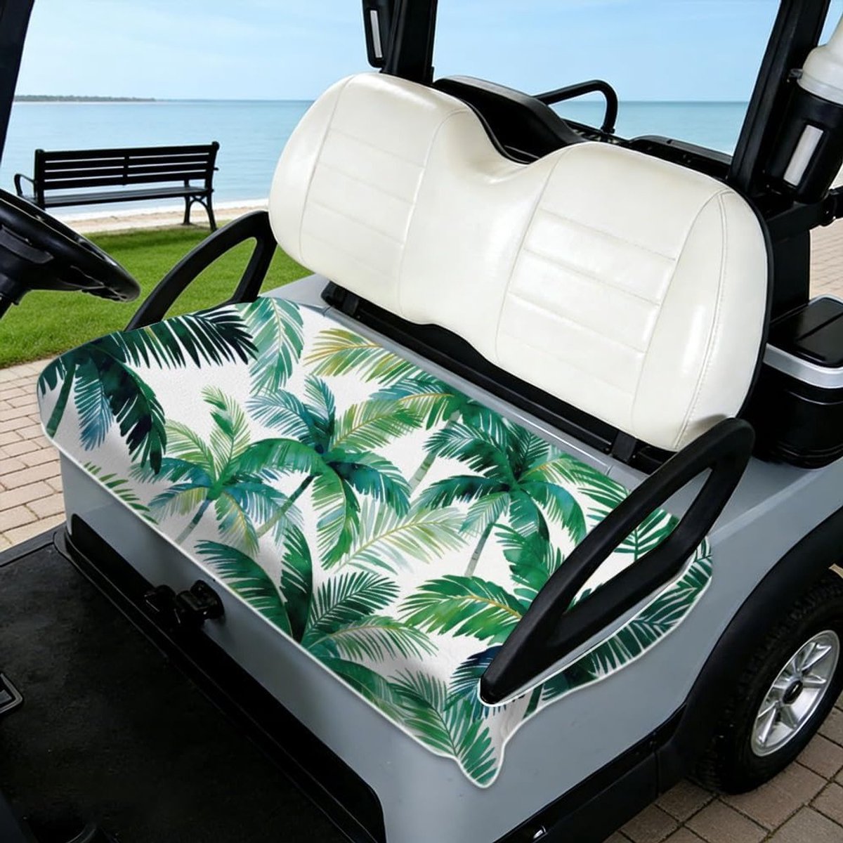 Golf Kar Stoelhoes van Microvezel - Beschermende Accessoires voor Golfkarren, Geschikt voor 130 x 78,5 cm, Duurzaam en Waterafstotend