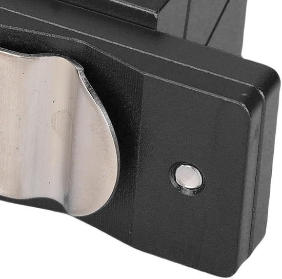 Krijthouder Pool Keu - Krijt Case - Biljart Spel - Aluminium Legering - 13 x 7 x 3 cm - Zwart — afbeelding 5
