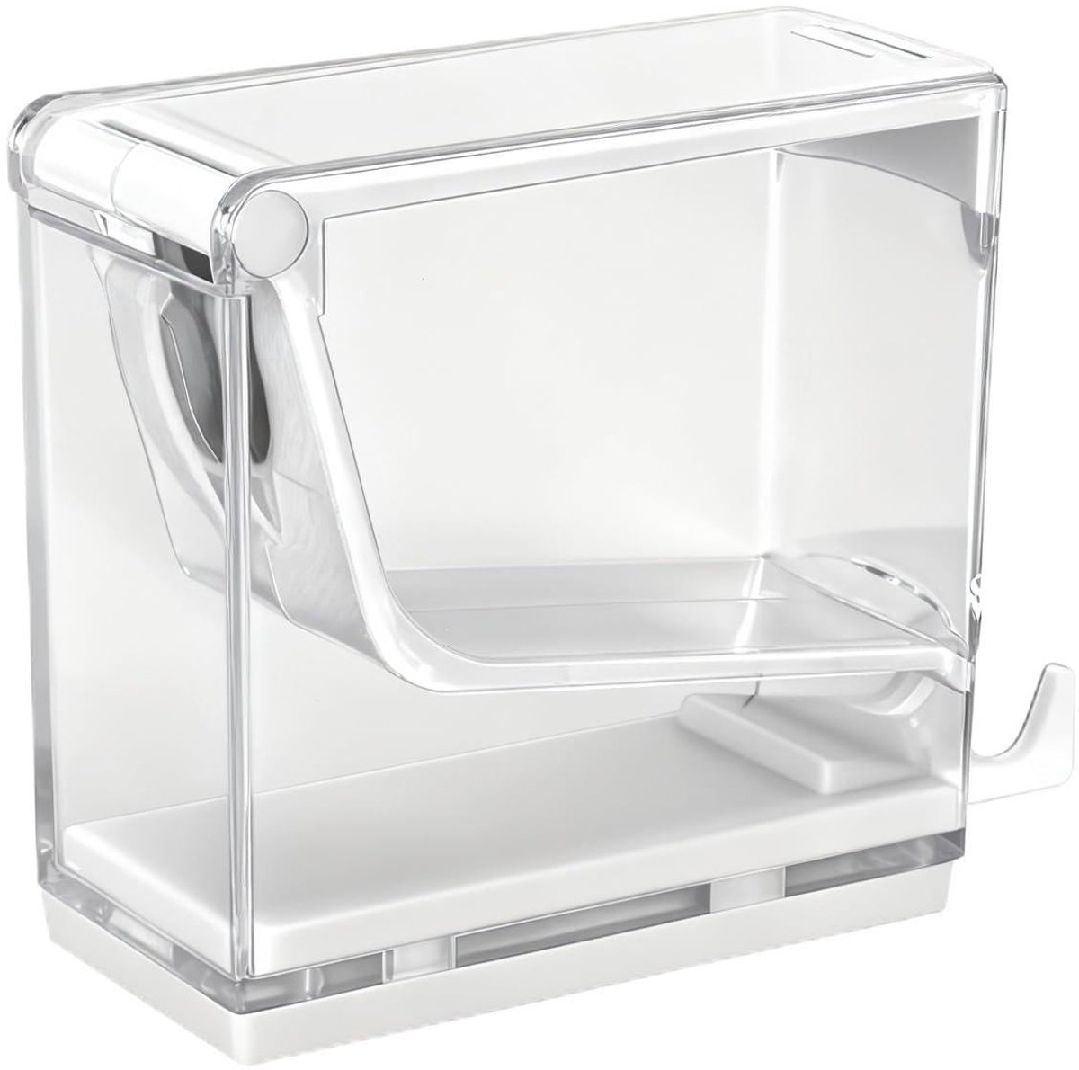 Dailygoods- Wattenroldispenser Katoen - Rolhouder Keuken - Wattenrolverdeler - Huishoudfolie - Praktisch Ontwerp - 4 Kleuren