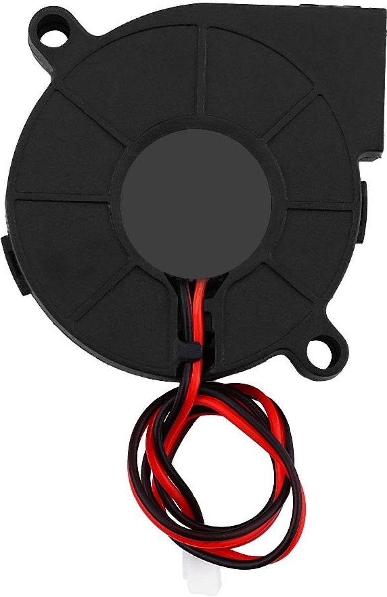 Allecto - 3D Printer Koelventilator - DC Blow Radial Fan - 24V - 50x15mm - Koeling voor 3D Printers - ideaal voor Heatsinks