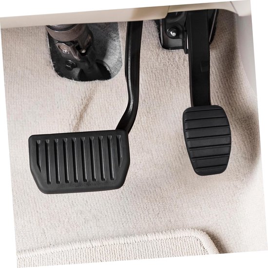 Pedaalhoezen Auto - Rem en Koppelingspedaal - Veiliger Rijden - Antislip Ontwerp - 7.5 x 5 cm - Zwart — afbeelding 4