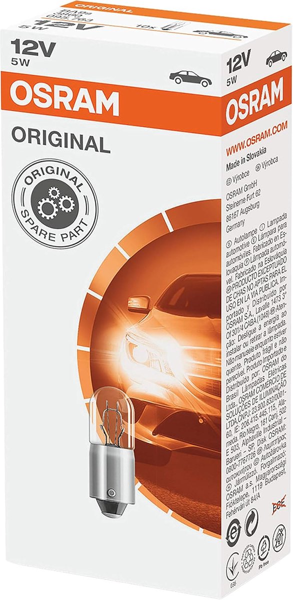 Halogeen Lampen - Signaalverlichting - Voertuigverlichting - Waterproof - 12V 5W