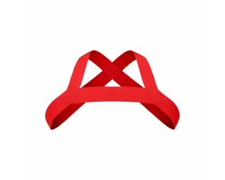 Barcode Berlin Harness Matt Pop Redtomato - MAAT XL