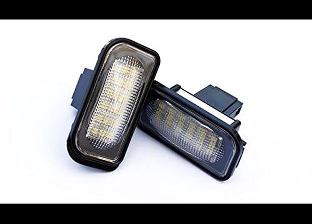 Kentekenplaatverlichting LED - Module Set - Registratievrij Rijden - Geen Foutmelding - 12 Volt - Ultra Wit