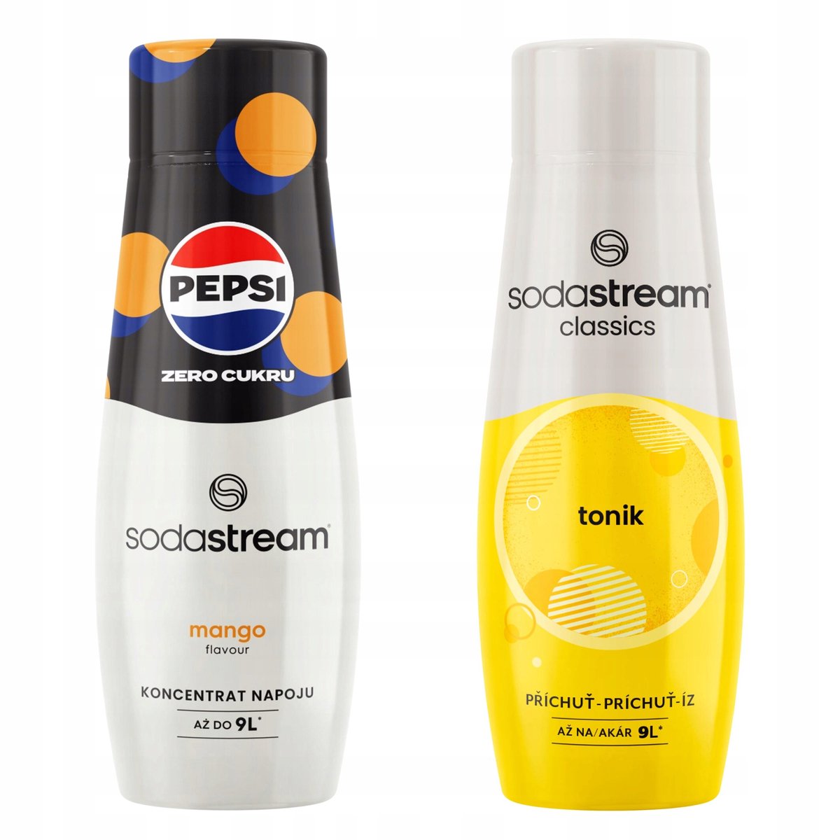 SodaStream Serie - Pepsi MAX Mango + Tonic - Suikervrij - 440ml