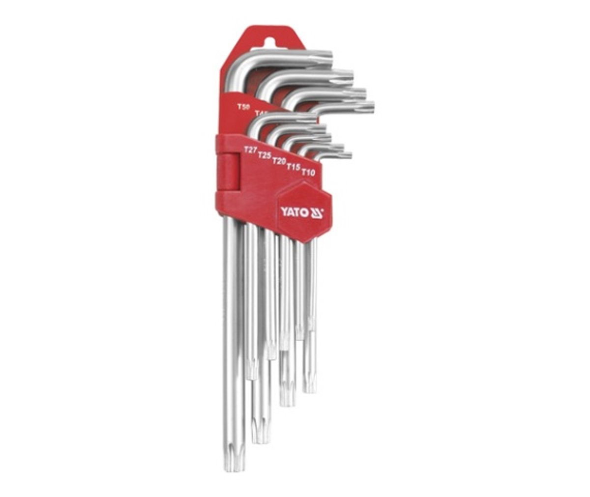 Yato YT Serie - Torx Sleutelset - Staal CrV - 9 Stuks - T10-T50