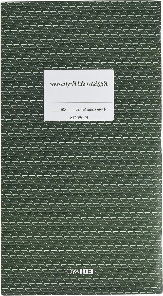 Professor Register - Klas Register - School - 6 Klassen - 31x17 cm