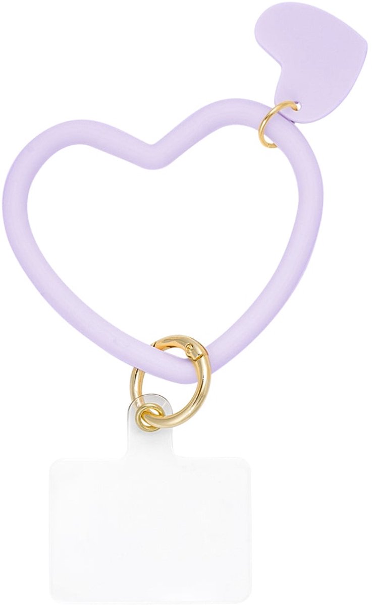 Telefoonaccessoire love link-zwart - Lila