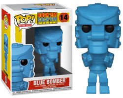 Pop Rock'em Sock'em Blue Robot Vinyl Figure