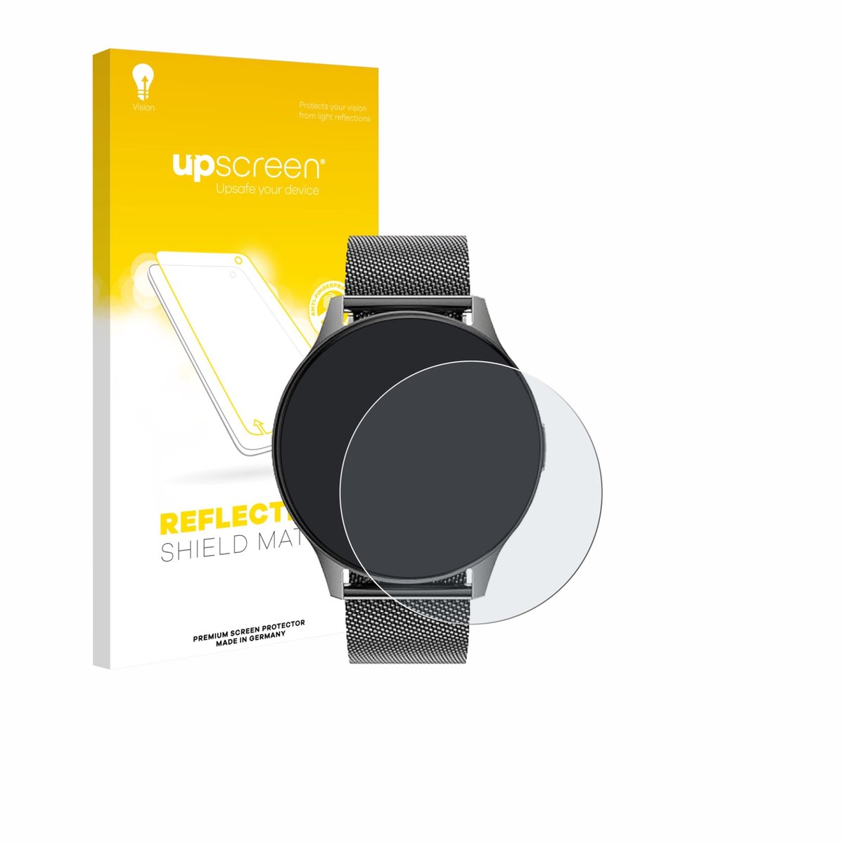 upscreen - Screenprotector voor Dremac FV21 1.43" - Folie Beschermfolie anti glare matte