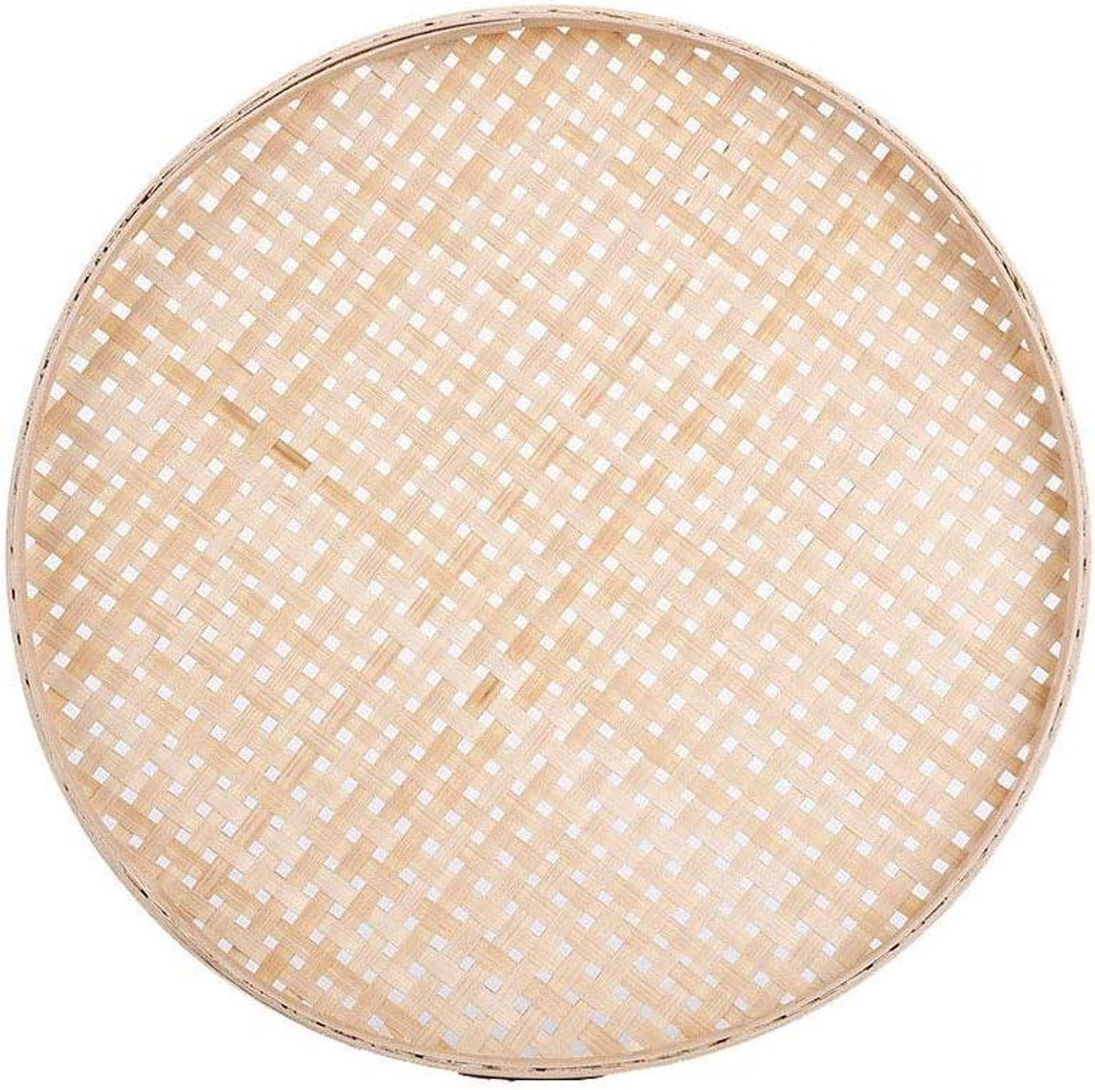 Rieten Fruitmand - Opbergmand - Voedsel Opslag - Handgeweven - 50 cm - Wit