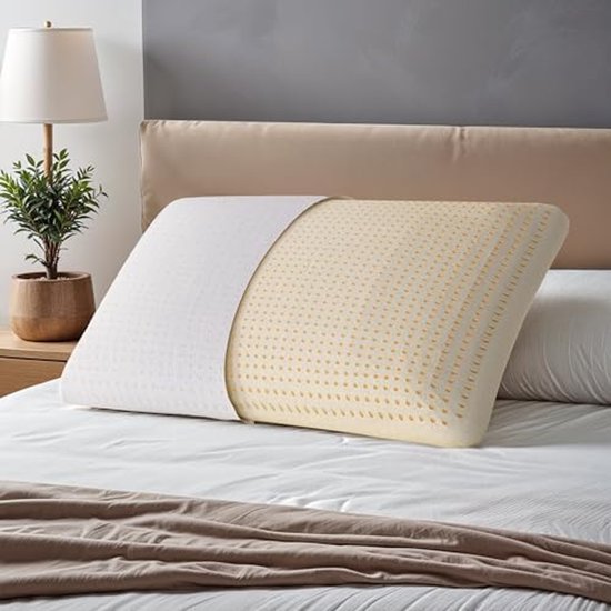 Traagschuim Kussens - Nekondersteuning - Comfortabel Slapen - Hypoallergeen Ademend - 40x70x11 cm - Wit