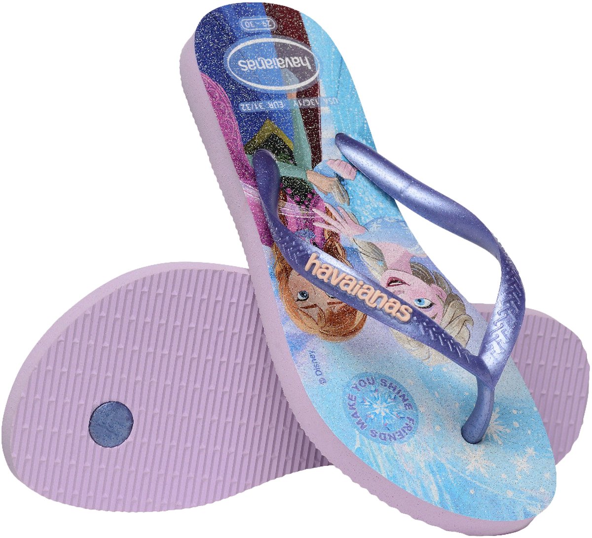 Slim Princess-slippers voor kinderen