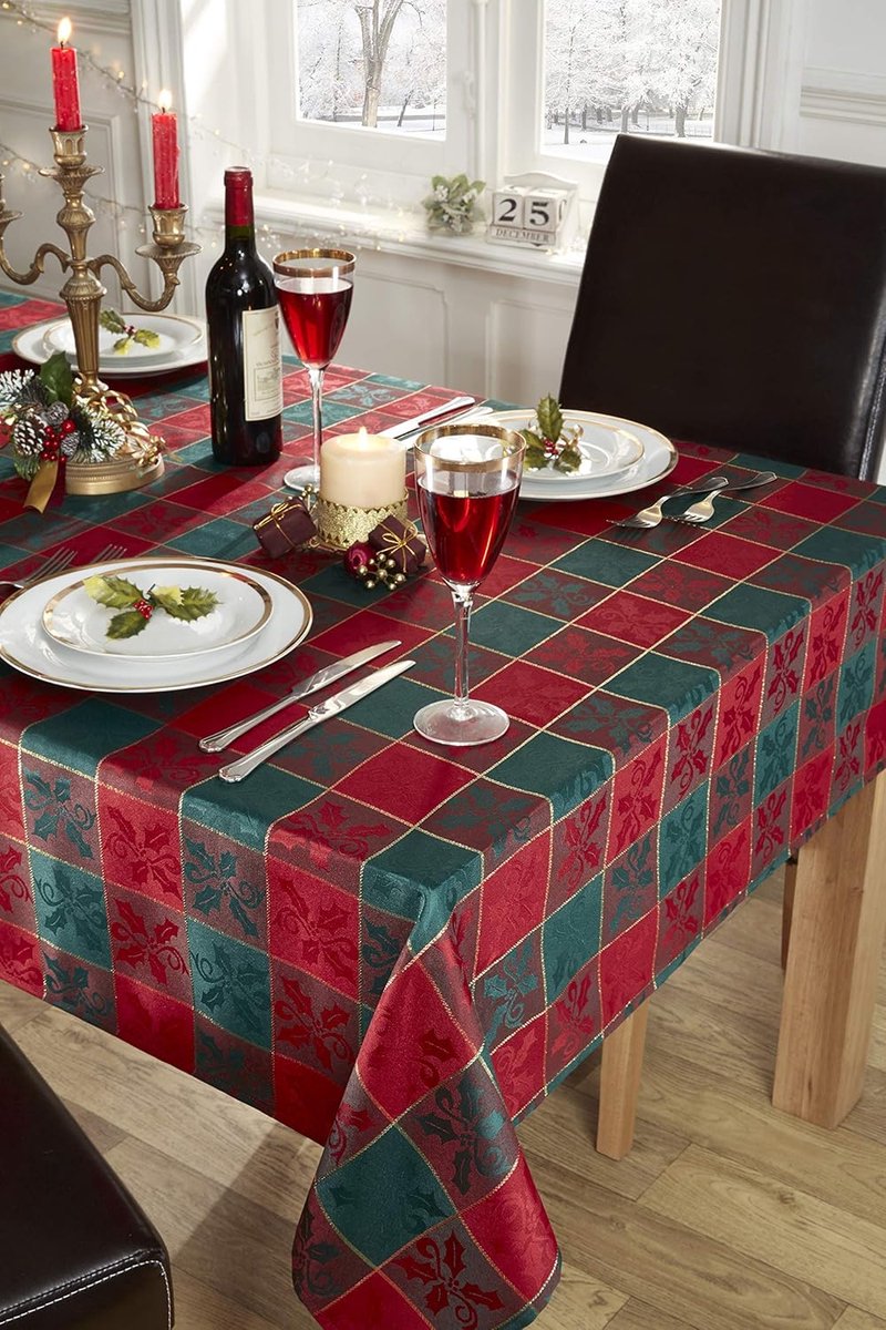 Tafelloper - Tafeldecoratie - Feestelijke Tafel - Machinewasbaar - 33 x 183 cm - Meerkleurig