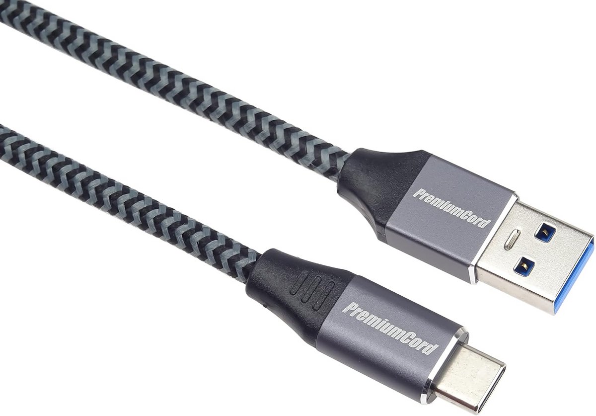USB-C naar USB 3.0 kabel 0,5 m - Snelle data-overdracht tot 5 Gbit/s en opladen tot 3 A
