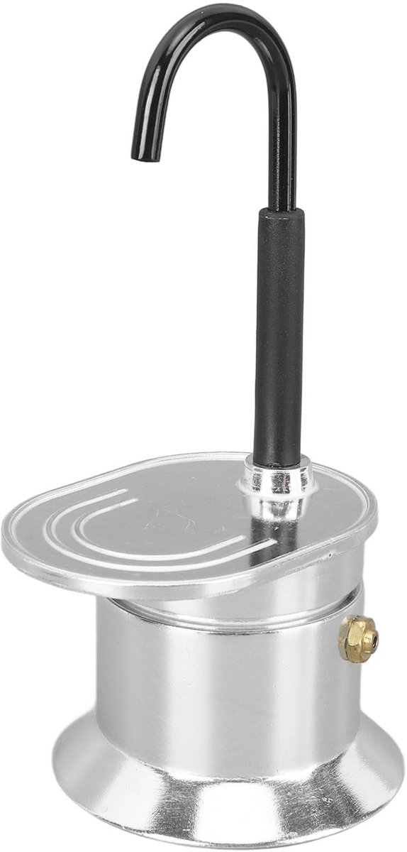 MTTproducts - Electricas Koffiezetapparaat - 1 Kopje - Snel en Driehoekig - Lichtgewicht - Moka Set - Ideaal voor Buitenfeesten en Reizen