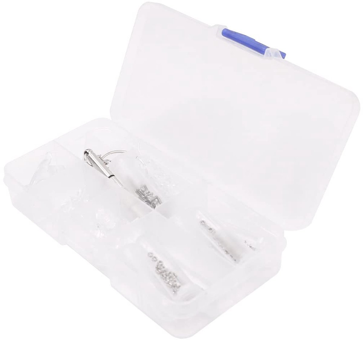 MTTproducts- Neuspads Bril Siliconen 15mm - Neuspads Zelfklevend - Antislip Neuspads - Vervangbare Neuspads - Geschikt voor Brillen - Eenvoudig te Gebruiken - Brillenpads