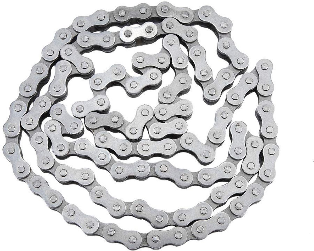 MTTproducts- Motor Ketting 415-110L - RVS Ketting - Eenvoudige Installatie - Professionele Prestaties - Directe Vervanging - Stabiele Kenmerken - Fiets Ketting