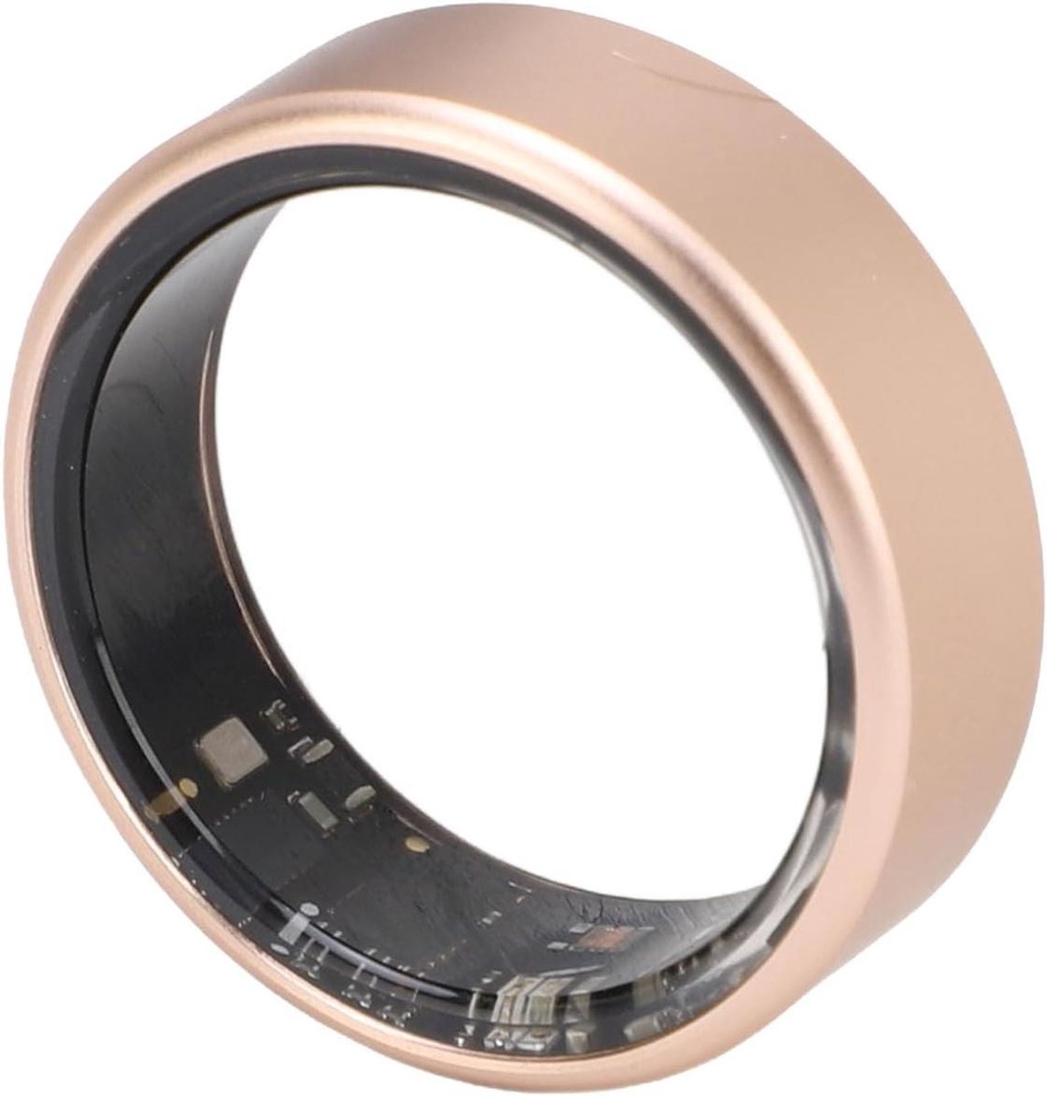 Slimme Ring - Fitness Tracker - Gezondheid Monitoren - Waterbestendig 5ATM - Maat 11 - Goud