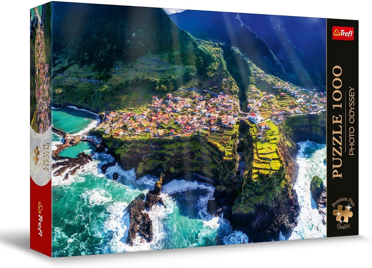 Puzzel van 1000 Stuks: Foto van de Kust van Madeira, Portugal