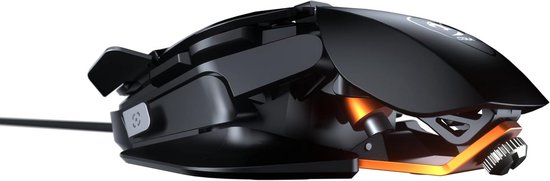 Cougar Dualblader Gaming Muis - 16000 DPI Sensor, Ambidextrous Design, 9 Programmeerbare Knoppen, RGB Verlichting - Zwart — afbeelding 3