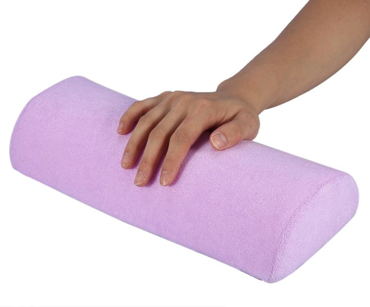 Cosensi- Handsteun Professioneel - Zacht Pluche/Sponsmateriaal - Afneembaar/Wasbaar - Lichtgewicht - Comfortabel - Voor Nagelbehandeling - Nagelkussen