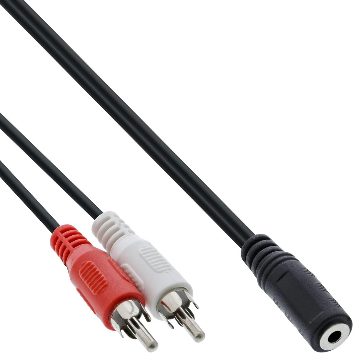 RCA naar 3.5mm Jack Audio Kabel – 1 Meter – Stereo Verbindingskabel