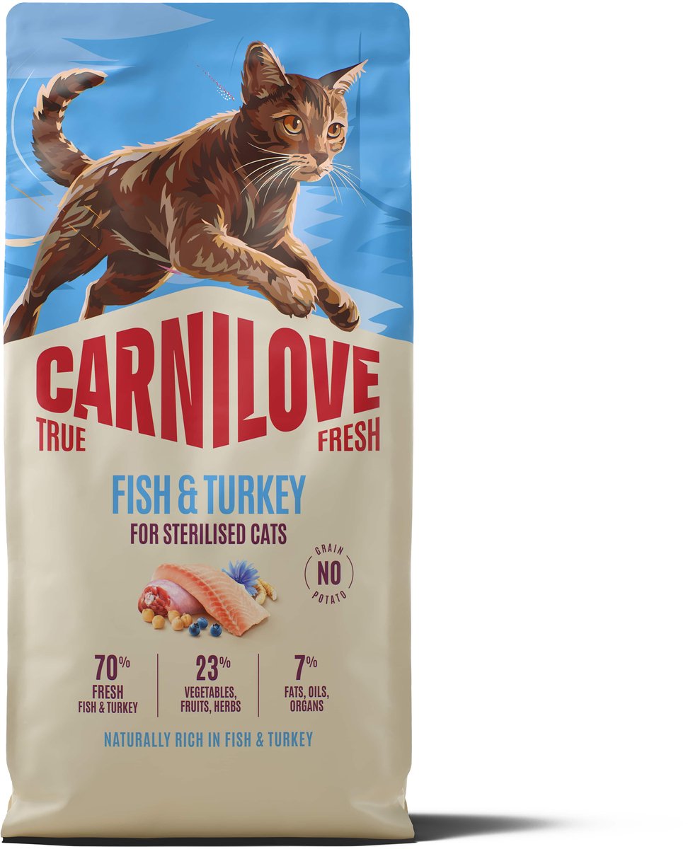 Carnilove Carnilove true fresh adult sterilised all breeds fish / turkey - 6 kg