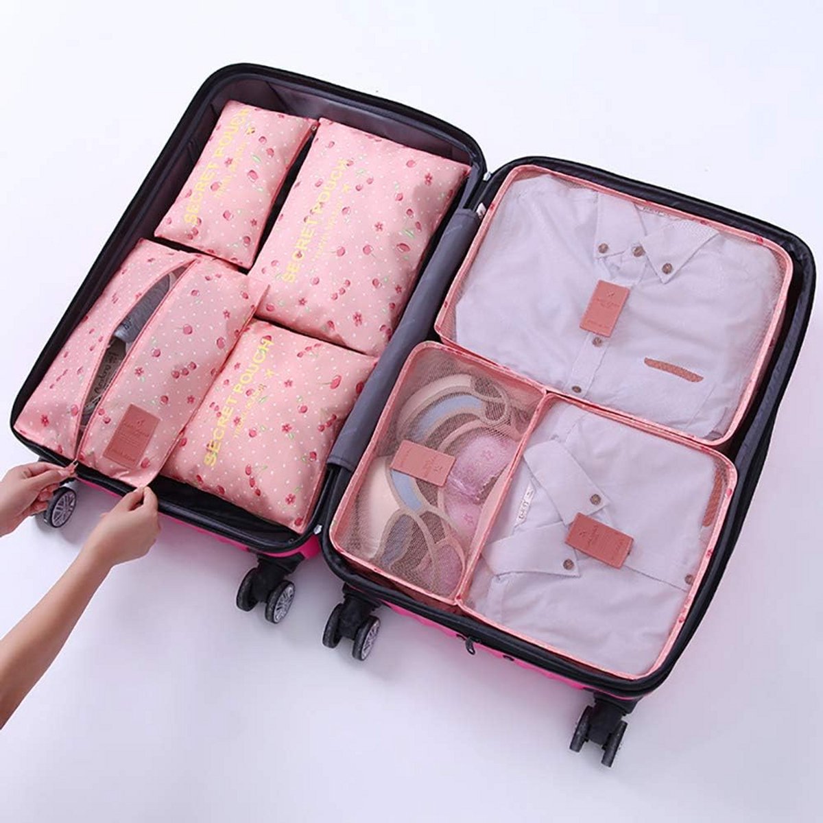 Reisverpakkingsblokjes Set - Kledingorganizers voor Bagage en Koffer