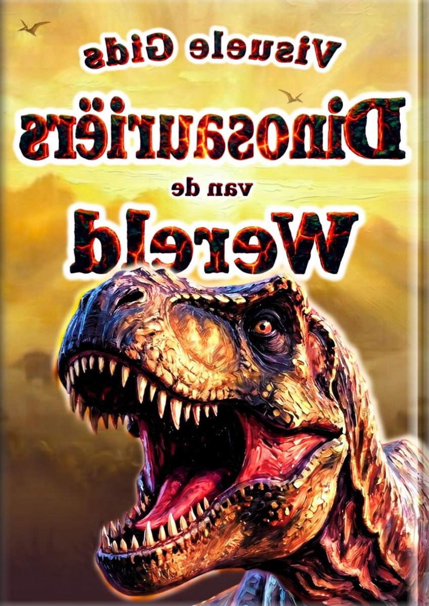 Dinosauriërs Boek - Gids Kinderen - Ontdekken Leren - Visuele Gids - 73 Pagina's - Full Color